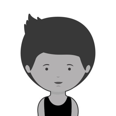 tek renkli yarım vücut adam Balesi Kostüm giymiş