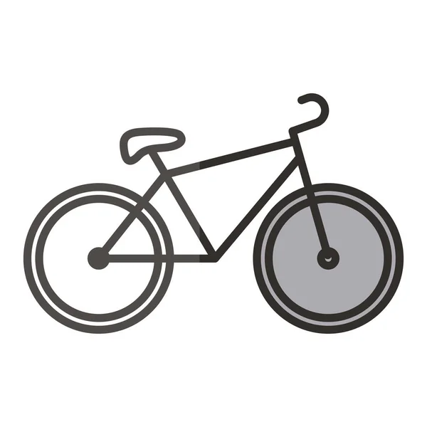 Diseño de bicicleta aislada — Archivo Imágenes Vectoriales