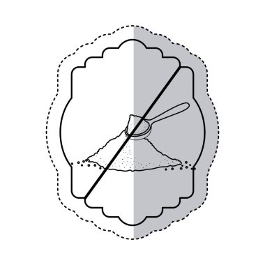 Ücretsiz şeker tasarım izole kare