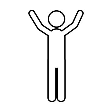 İzole piktogram tasarım