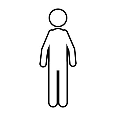 İzole piktogram tasarım