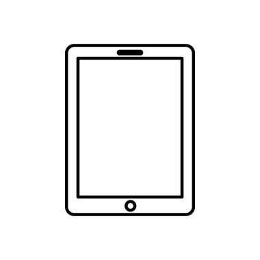 İzole tablet cihaz tasarım