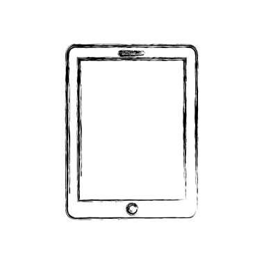 İzole tablet cihaz tasarım