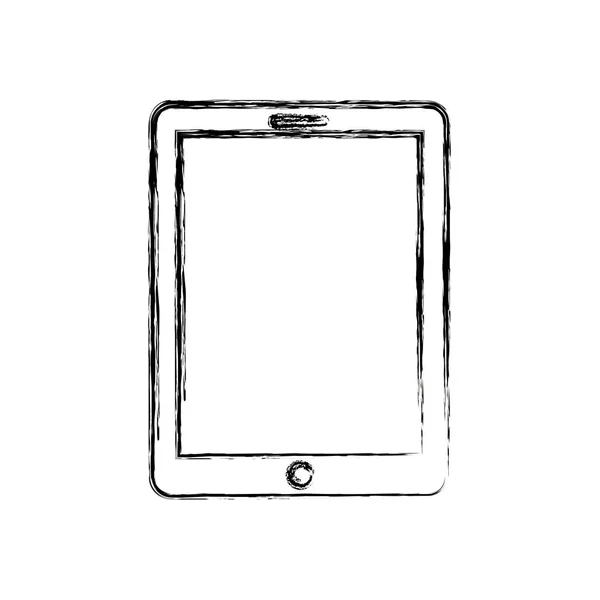 Isolerade tablett enheten design — Stock vektor