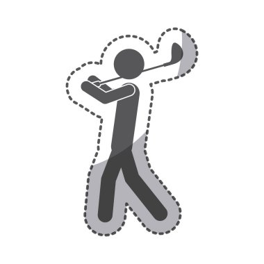 İzole piktogram tasarım