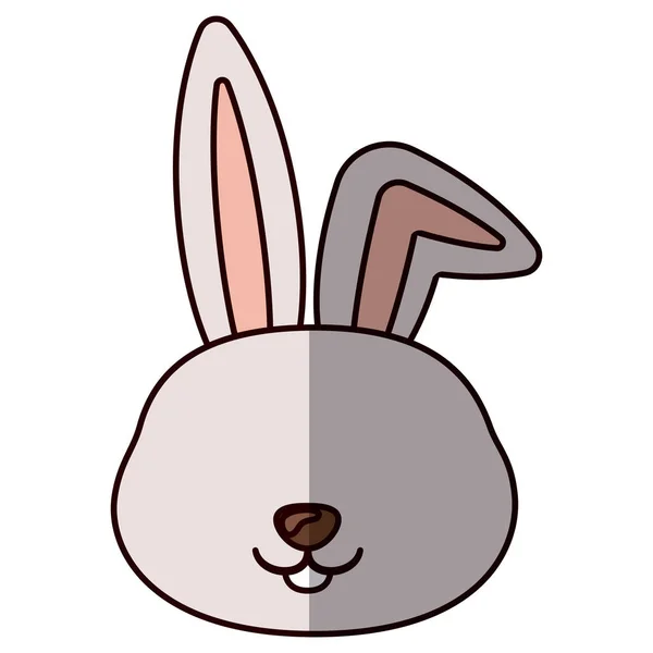 Geïsoleerde konijn cartoon design — Stockvector