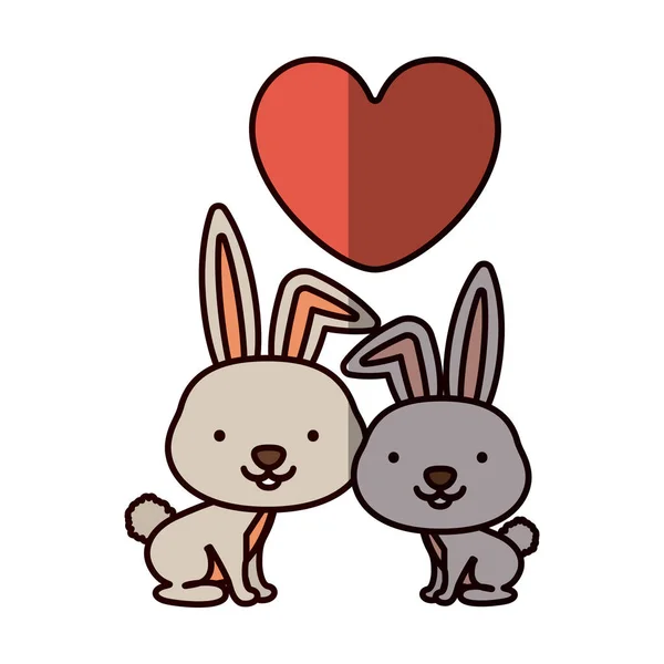 离体的兔卡通设计 — 图库矢量图片