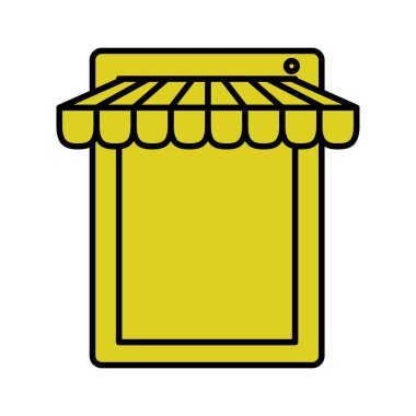 İzole tablet cihaz tasarım