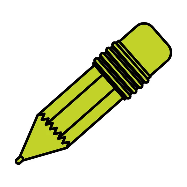 İzole kalem tasarım — Stok Vektör