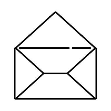 İzole e-posta zarf tasarım