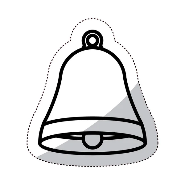 Conception de cloche isolée — Image vectorielle
