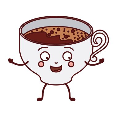 İzole kahve Kupası