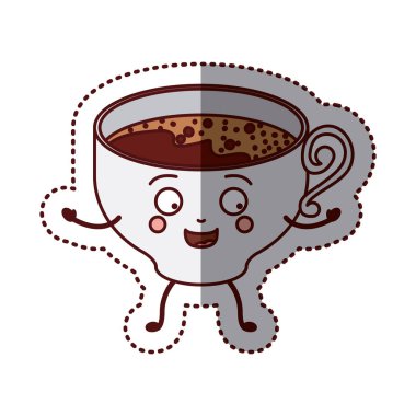 İzole kahve Kupası