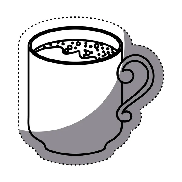 絶縁コーヒーのマグカップ デザイン — ストックベクタ