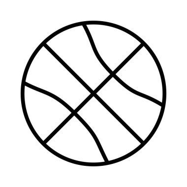 basketbol topu ile siluet siyah beyaz