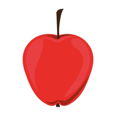 kök ile elma rengini siluet