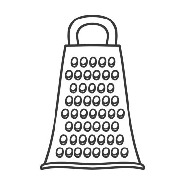 Kontur rende ile siluet siyah beyaz