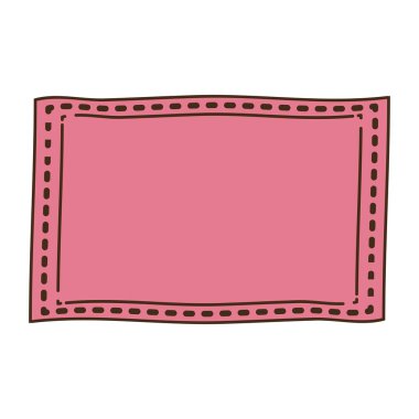 Vintage Çerçevesi simgesi dikdörtgen şeklinde