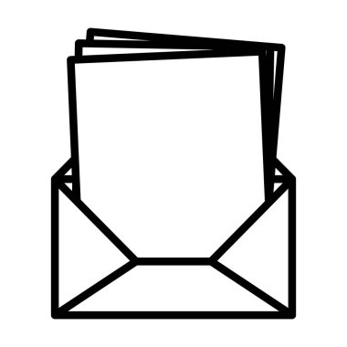 siluet zarf ile birden çok sayfa açtı