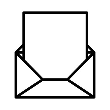 siluet zarf ile levha açıldı