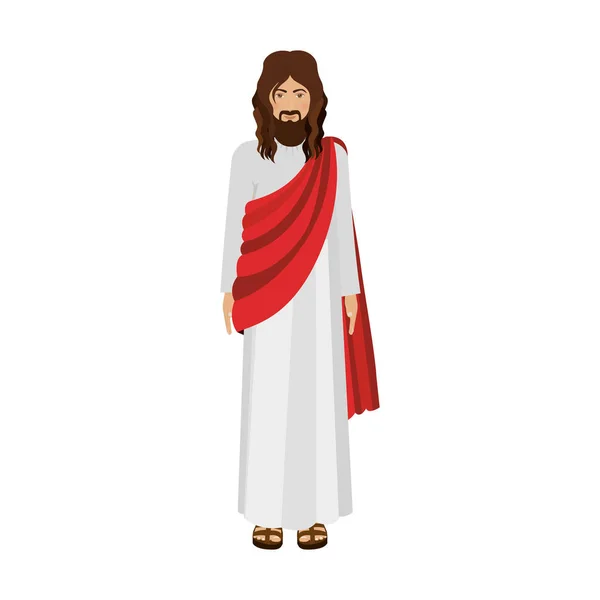 Figura humana de Jesucristo — Vector de stock