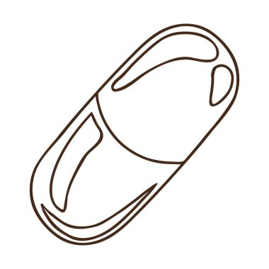 siluet hap kapsül şeklinde tıbbi