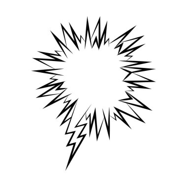 siluet belirtme çizgisi çığlık diyalog için