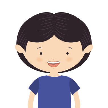 yarım beden Asya çocuk t-shirt ile