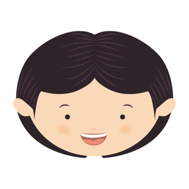 Avatar açık yüz Asyalı çocuk