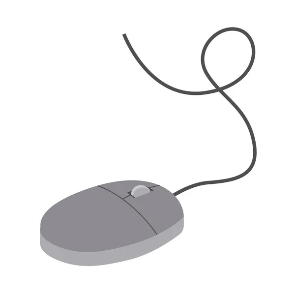 Desenho isolado do rato — Vetor de Stock
