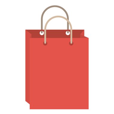 İzole alışveriş çanta tasarımı