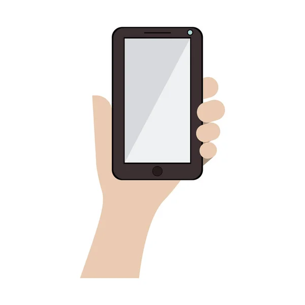 Diseño de smartphone aislado — Vector de stock