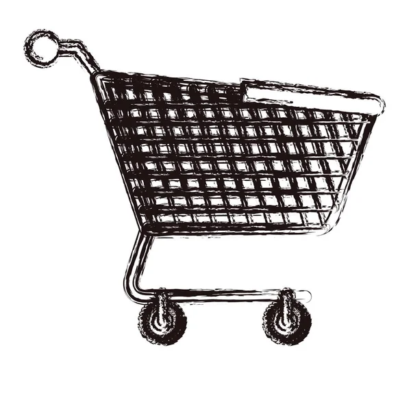 Diseño de carrito de compras aislado — Archivo Imágenes Vectoriales