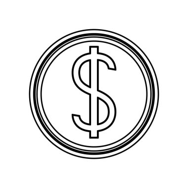 İzole sikke tasarım