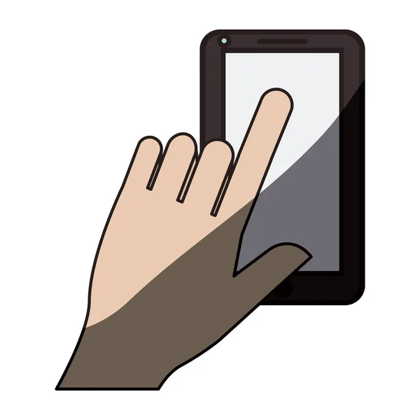 Design isolato del dispositivo tablet — Vettoriale Stock