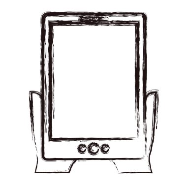 İzole tablet cihaz tasarım