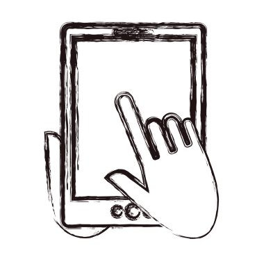 İzole tablet cihaz tasarım