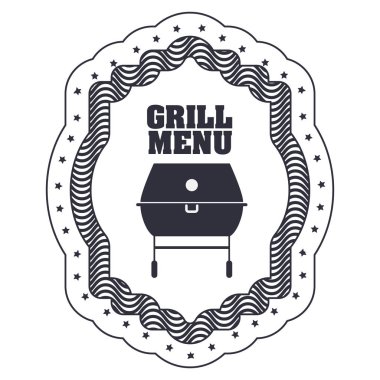 İzole Barbekü menüsü ve et lokantası tasarım
