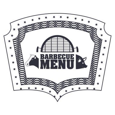 İzole Barbekü menüsü ve et lokantası tasarım