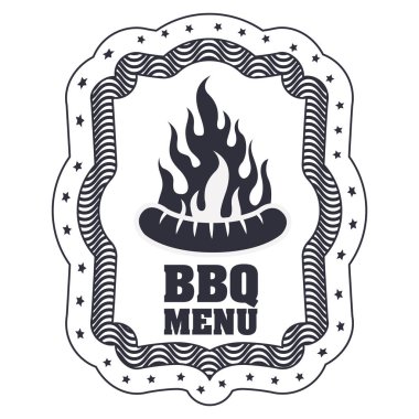 İzole Barbekü menüsü ve et lokantası tasarım