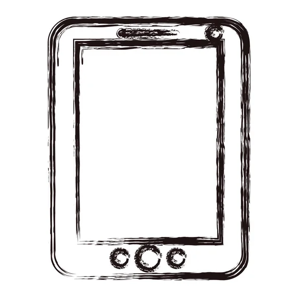 Απομονωμένη tablet συσκευή σχεδιασμού — Διανυσματικό Αρχείο