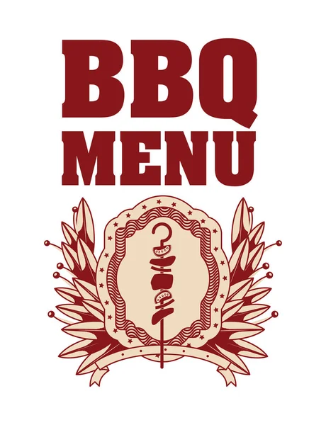 İzole Barbekü menüsü ve et lokantası tasarım