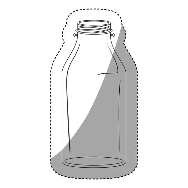 Diseño de tarro de albañil aislado — Vector de stock