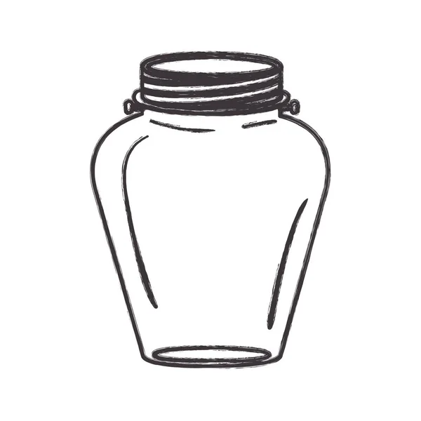 Isolated mason jar design — Stock Vector