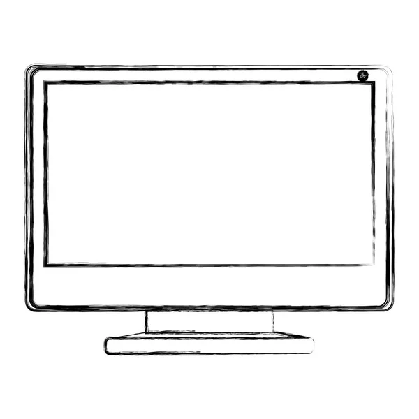 隔離されたコンピューター デバイス設計 — ストックベクタ
