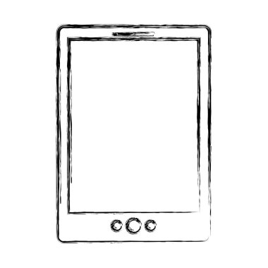 İzole tablet cihaz tasarım