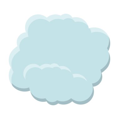 İzole bulut tasarım