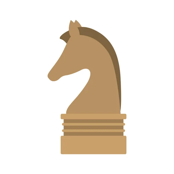 Izolované šachová figurka design — Stockový vektor