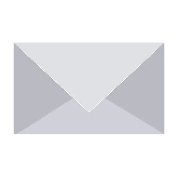 隔離されたメールの封筒デザイン — ストックベクタ