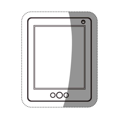 İzole tablet cihaz tasarım